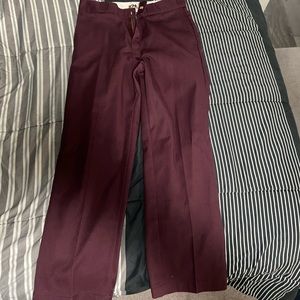 Dickies 874 Maroon 34x30 Barely Worn